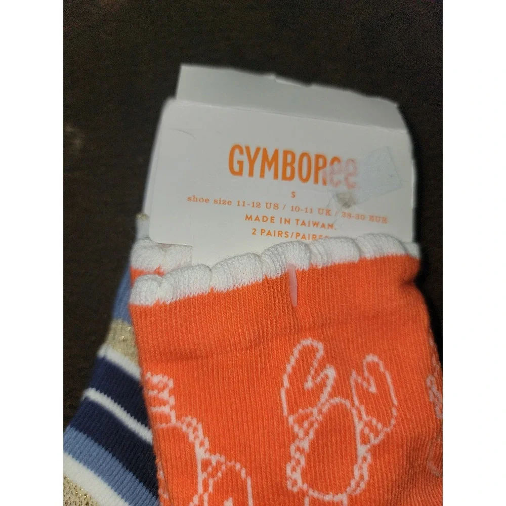 Gymboree cutie on the coast socks size small nwt‎